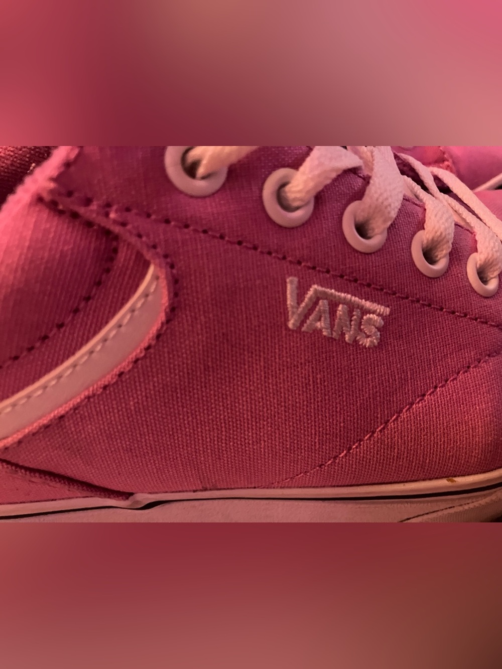Pink Platform Vans - Picture 5 of 9